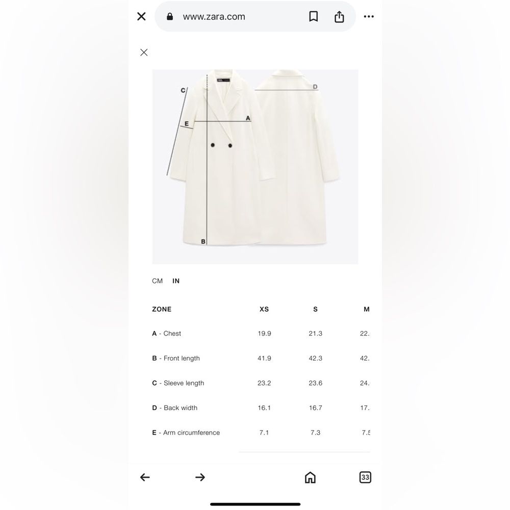 Zara Lapel collar coat with removable faux fir bloggers favorite - Picture 12 of 12